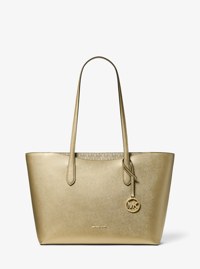 Grand sac fourre-tout Arden m&eacute;tallis&eacute; &agrave; fermeture &eacute;clair sur le dessus