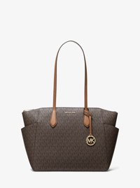 Marilyn Medium Signature Logo Tote Bag