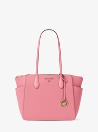 Marilyn Medium Saffiano Leather Tote Bag
