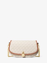 Mila Small Signature Logo Crossbody Bag