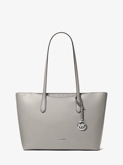 Arden Large Top-Zip Tote Bag in GRIS PERLA | Michael Kors