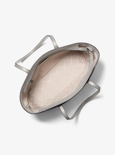 Arden Large Top-Zip Tote Bag in GRIS PERLA | Michael Kors