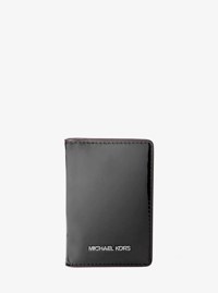 Jet Set Small Metallic Bi-Fold Wallet