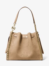 Mina Large Chain Shoulder Bag