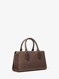 Arden Small Signature Logo Messenger Bag