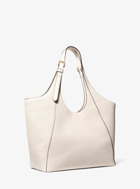 Bolso tote Bernie grande de piel granulada