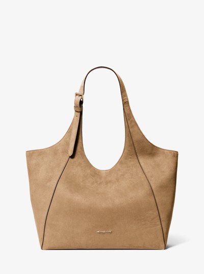 Bernie Large Tote Bag in CAMEL | Michael Kors