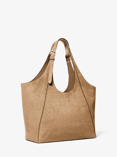 Bernie Large Tote Bag in CAMEL | Michael Kors