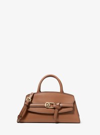 Greta Small Leather Convertible Crossbody Bag