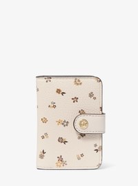 Porte-billets Jet Set Travel &agrave; imprim&eacute; floral