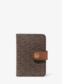 Petit porte-billets Jet Set Travel &agrave; logo Signature