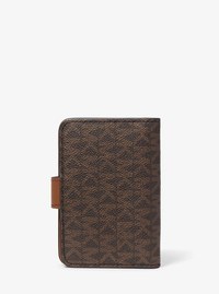 Petit porte-billets Jet Set Travel &agrave; logo Signature