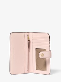 Jet Set Travel Medium Pebbled Leather Billfold Wallet