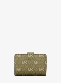 Jet Set Travel Medium Signature Logo Billfold Wallet