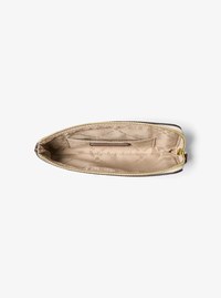 Jet Set Travel Small Signature Logo Wristlet