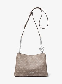 Christina Small Signature Logo Crossbody Bag