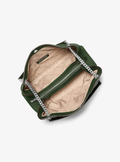 Sac messager Christina de taille moyenne in VERT AMAZONE | Michael Kors