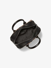 Ashton Small Plaid Print Wool Blend Messenger Bag