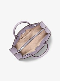 Greta Medium Leather Satchel