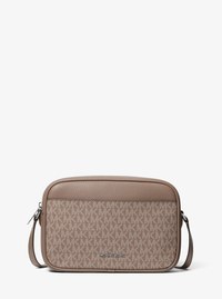 Jet Set Travel Large Signature Logo Camera Crossbody Bag