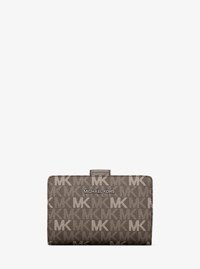 Jet Set Travel Medium Signature Logo Billfold Wallet