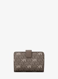Jet Set Travel Medium Signature Logo Billfold Wallet
