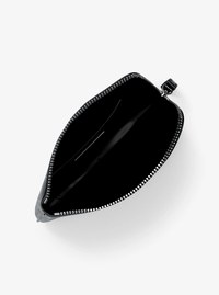 Jet Set Travel Small Crackled Wristlet
