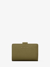 Medium Crossgrain Leather Wallet