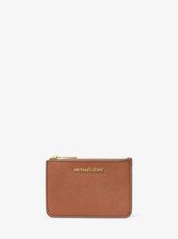 Petit porte-monnaie Jet Set Travel en cuir Saffiano
