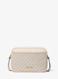 Jet Set Travel Large Signature logo Camera Crossbody Bag