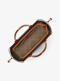 Bolso tote Voyager grande con cremallera superior y logotipo exclusivo