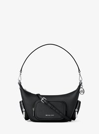 Merritt Small Pebbled Leather Convertible Crossbody Bag