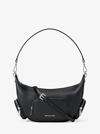 Merritt Medium Pebbled Leather Convertible Shoulder Bag