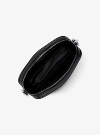 Jet Set Large Pebbled Leather Camera Crossbody Bag