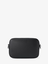 Jet Set Large Pebbled Leather Camera Crossbody Bag