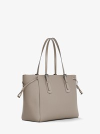Bolso tote Voyager grande de cuero saffiano