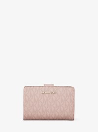 Jet Set Medium Signature Logo Bi-Fold Wallet