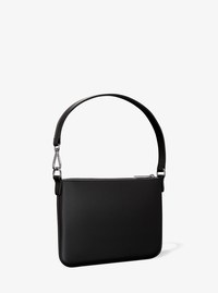 Jet Set Small Pebbled Leather Convertible Wristlet