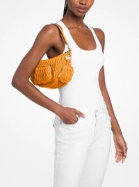 Merritt Matelass&eacute; Convertible Crossbody Bag