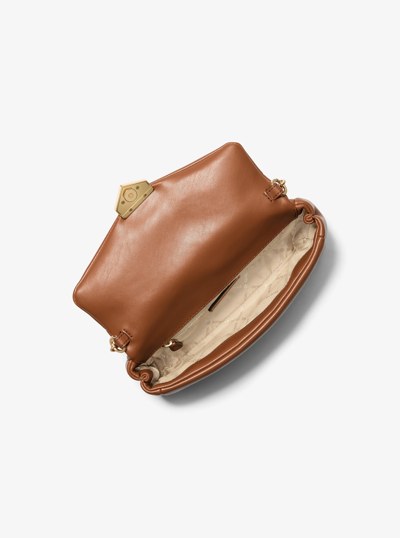 Soho Small Convertible Shoulder Bag in LUGGAGE | Michael Kors