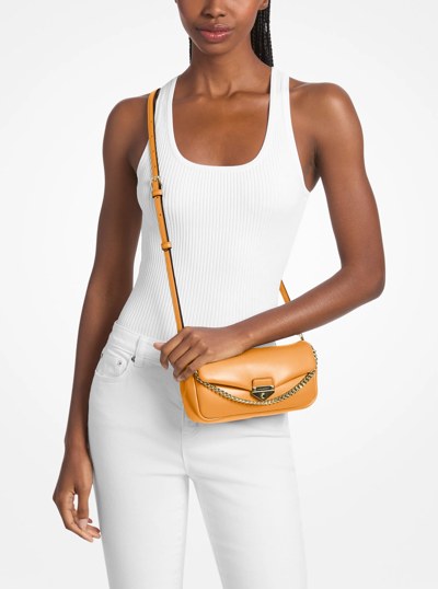 Petit sac &agrave; &eacute;paule convertible Soho in ORANGE ECLATANT | Michael Kors