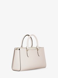Arden Medium Leather Top-Zip Satchel