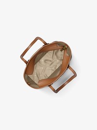 Eva Extra-Small Leather Convertible Tote Bag