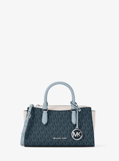 Petit sac messager Arden &agrave; logo Signature et &agrave; blocs de couleurs in ADMIRL MULTI | Michael Kors