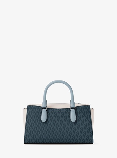 Petit sac messager Arden &agrave; logo Signature et &agrave; blocs de couleurs in ADMIRL MULTI | Michael Kors