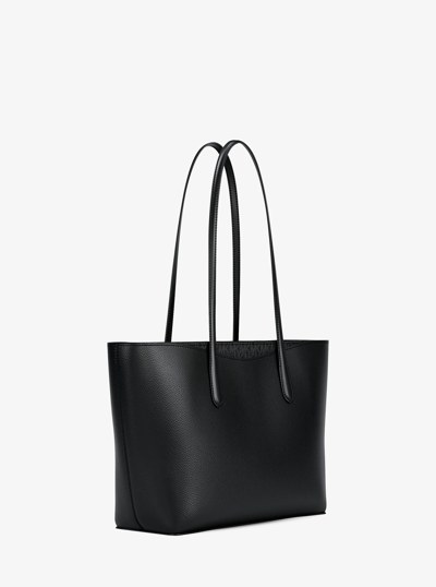 Grand sac fourre-tout Arden en cuir grain&eacute; in NOIR | Michael Kors