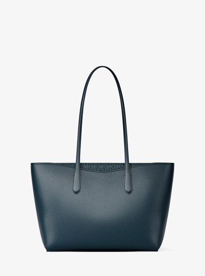Arden Large Pebbled Leather Tote Bag in ADMIRAL | Michael Kors