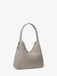 Nayla Small Pebbled Leather Hobo Shoulder Bag