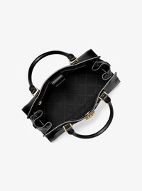 Landon Medium Leather Satchel