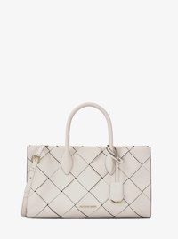 Mirella Medium Woven Satchel
